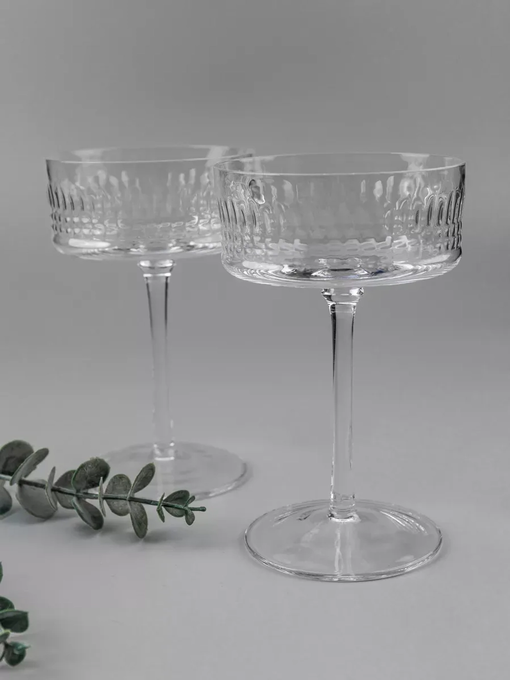 Креманка, декорированная узором, 2 шт. 200 мл.