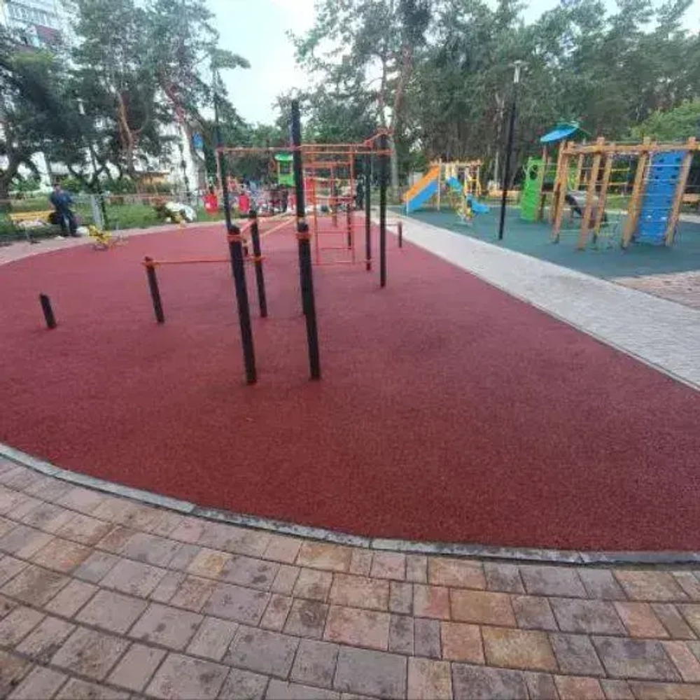 Набор на 1.3м2 резиновое покрытие/коричневый