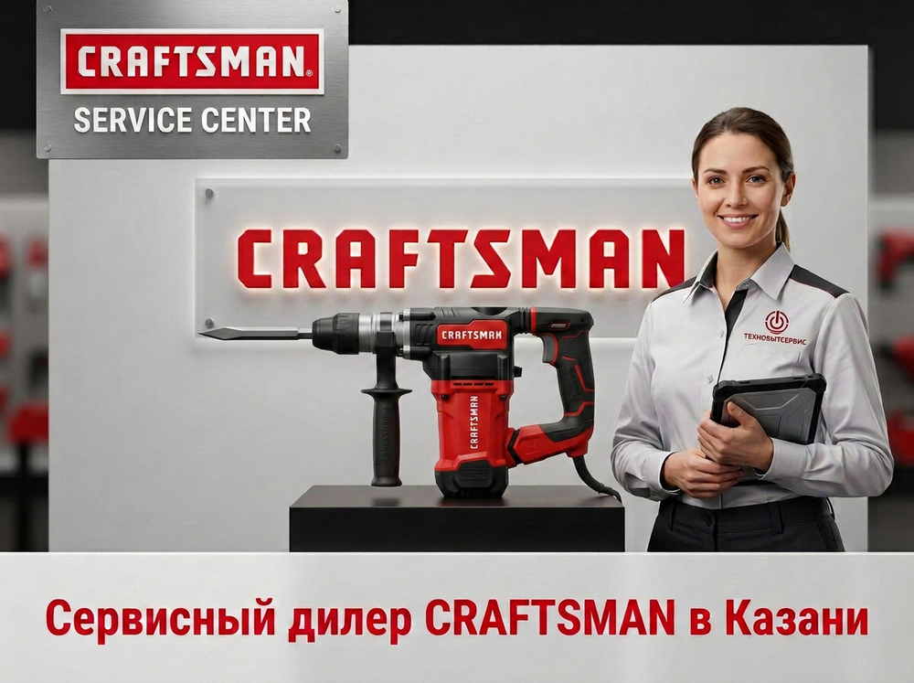 Ремонт отбойного молотка Craftsman в Казани