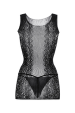 Платье-сетка и стринги Candy Girl Vivian черные OS