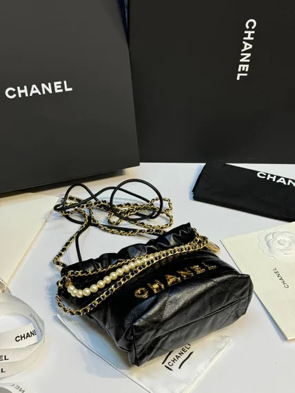 Сумка Chanel 95 Mini 22 Black Pearl
