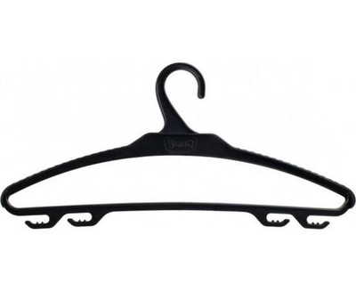 Вешалка-плечики 52-54 р-р Rambai пластик, черная 221304530/01 IDIland