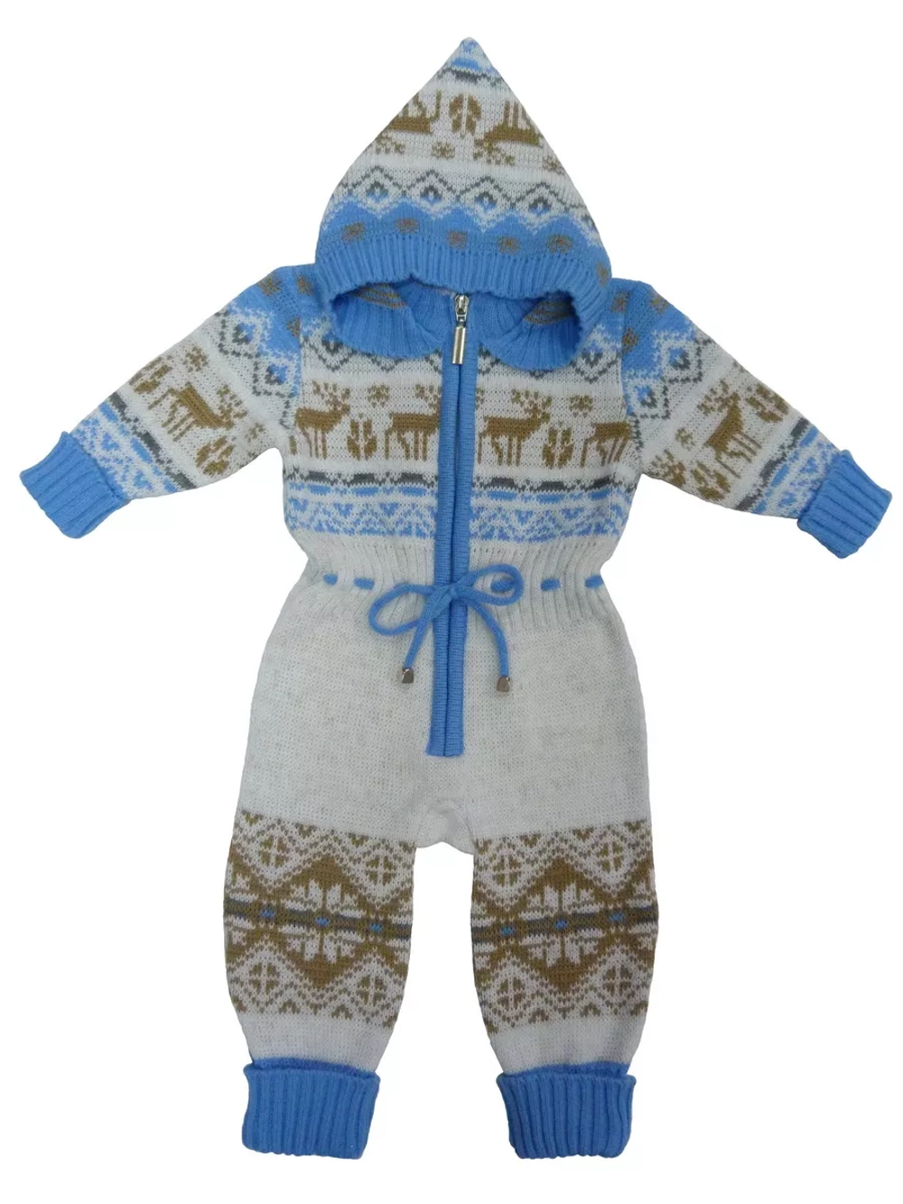 Комбинезон вязаный