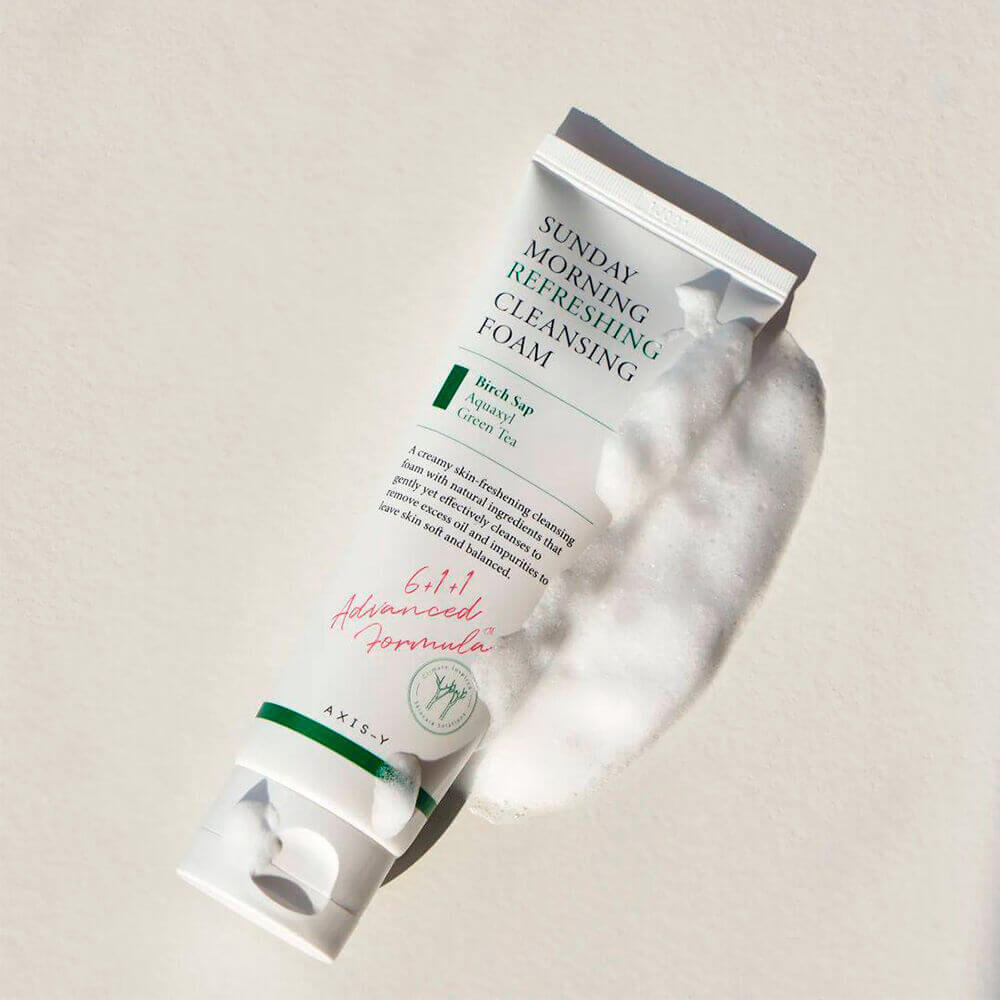AXIS-Y Sunday Morning Refreshing Cleansing Foam, 120ml Увлажняющая пенка для умывания