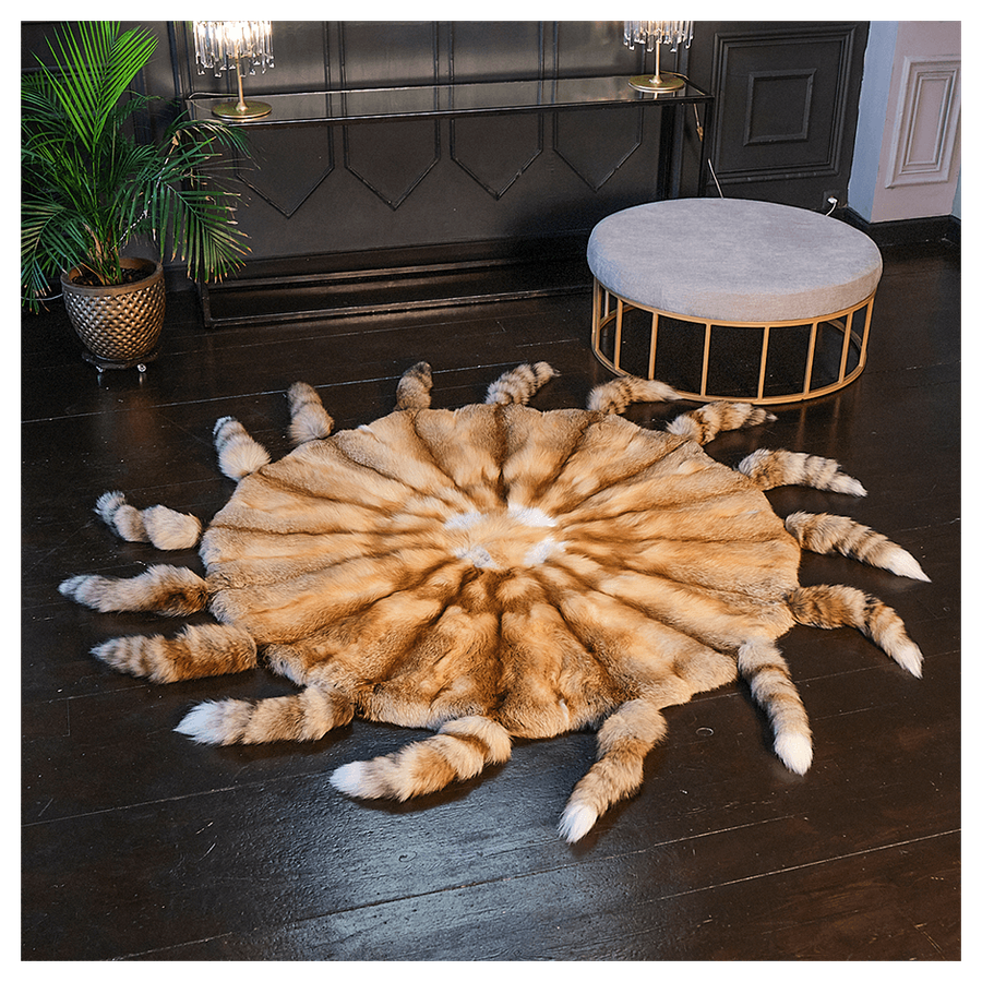 Меховой ковер «Очарование Осени»