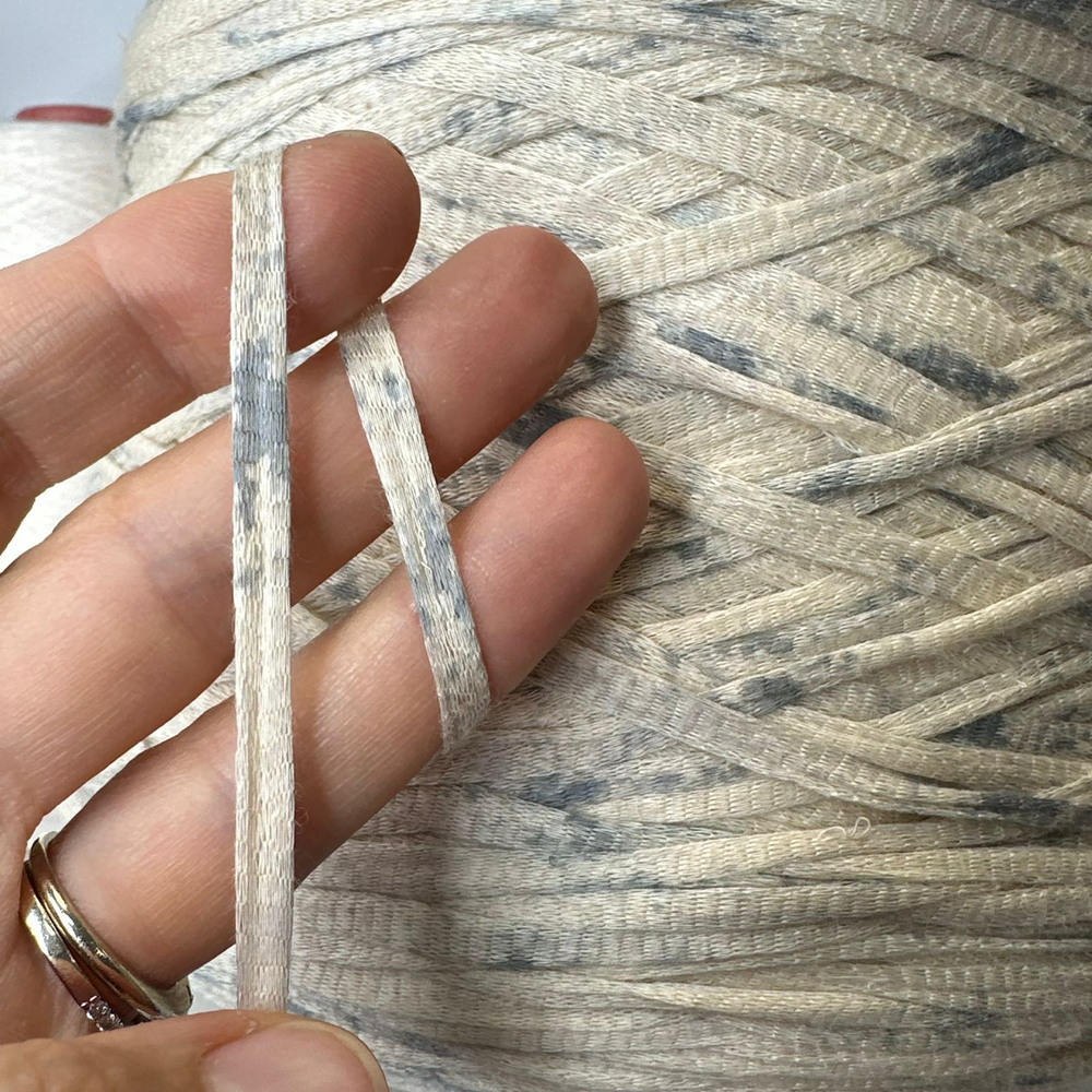 CUMINO - Ecafil; 100% хлопок; 165м/100гр; col.932102, цвет: кремовый с серыми брызгами