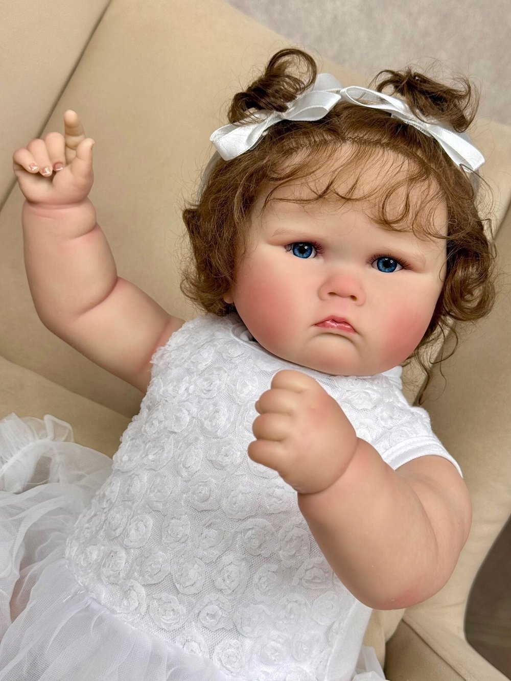 Кукла Реборн мягконабивная 60см (FA-961)