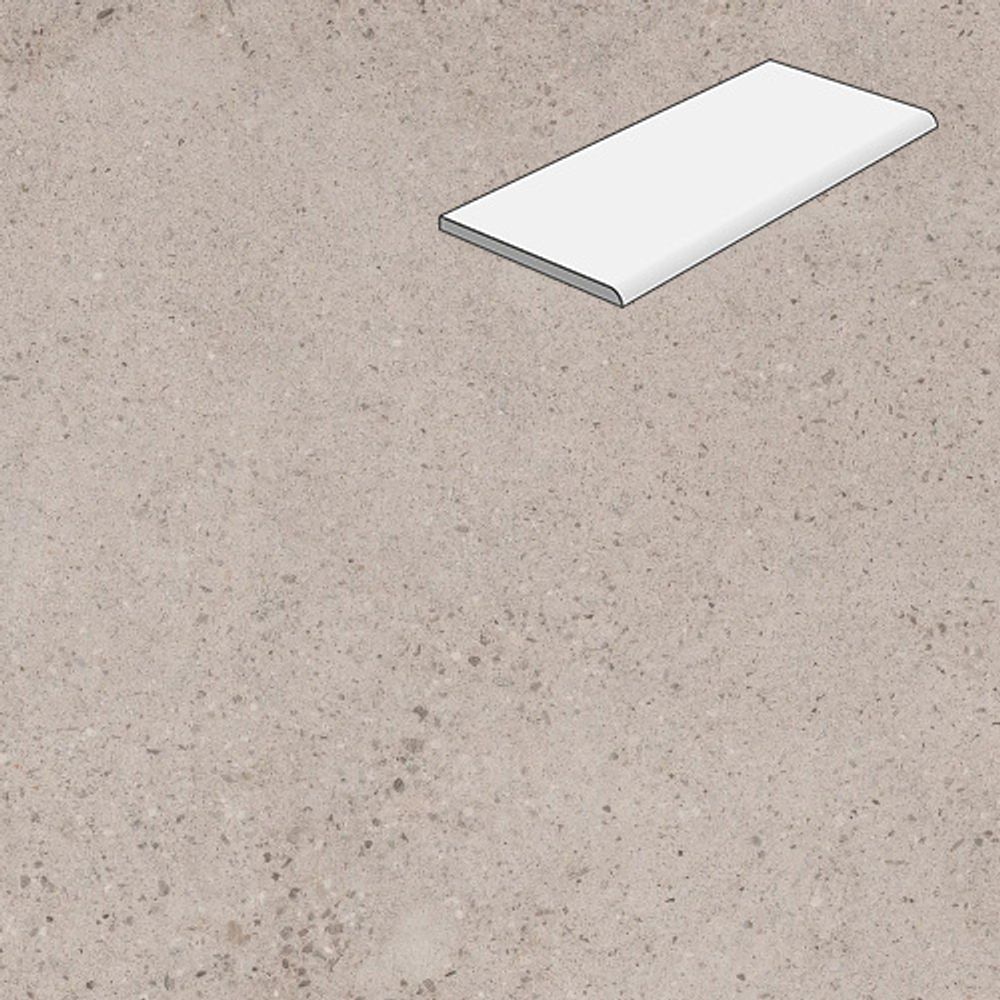 Ступень с фаской Lifebrick Concrete Light 900x330x20