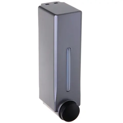 Дозатор для жидкого мыла настенный 300 мл серый DQ57G