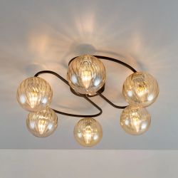 Citilux Эрни CL122165 Люстра потолочная Чёрная