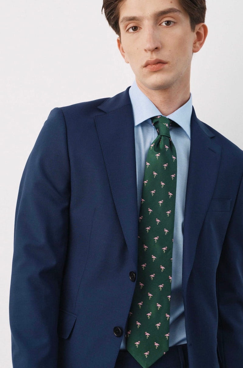 Мужской костюм двойка (синий) В62