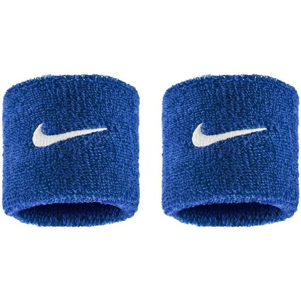 Напульсник теннисный Nike Swoosh 2P - game royal/white
