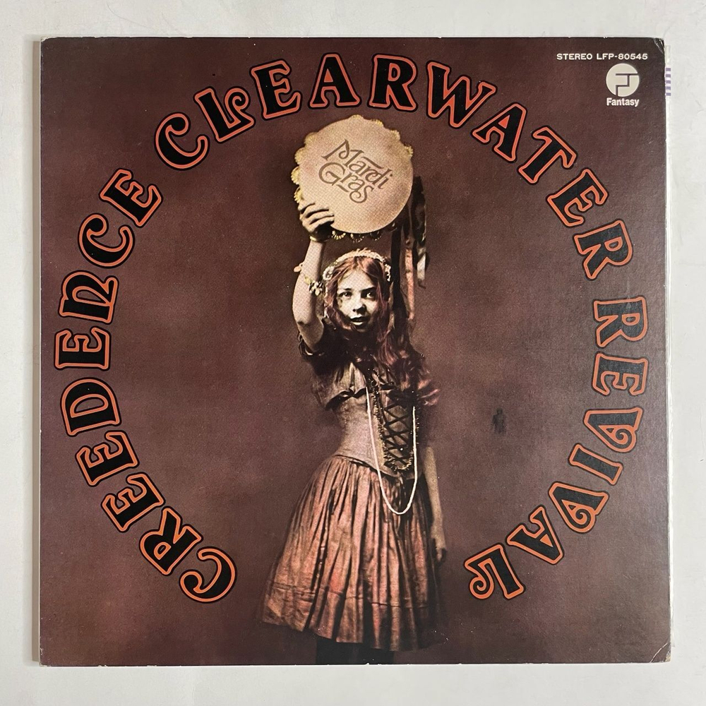 Винтажная виниловая пластинка LP Creedence Clearwater Revival Mardi Gras (Japan 1972) (No Obi)