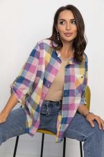 Рубашка Аланта НЬЮ (желто-розовая) Б14037-18М LT Collection