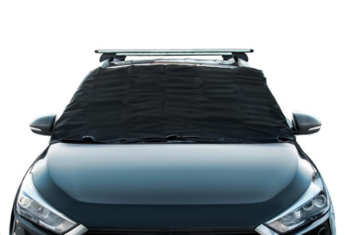 Накидка на лобовое стекло, внешняя, защита от солнца, снега и льда,100*150 см, цвет черн. (AIRLINE)