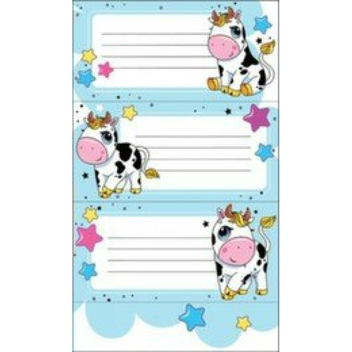 Наклейка 0200871 Наклейка на тетрадь "Коровки" 46022