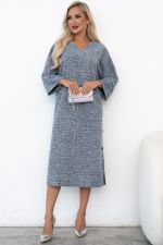 Платье Шарм (серый)-52р-р Р11-1193/4 Nikol