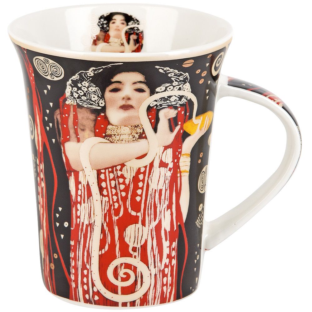 Кружка фарфоровая "Klimt" v= 320 мл (подарочная упаковка)