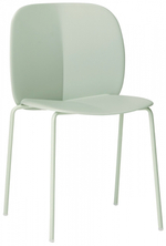 Стул пластиковый Scab Design Mentha Go Green, зеленый шалфей