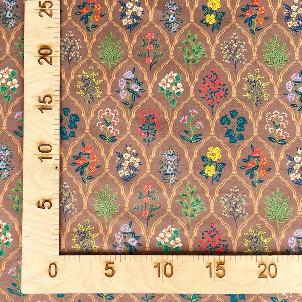 ЦВЕТОЧНЫЙ АРАБЕСК, 100% хлопок Handmade Fabrics 2