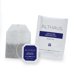 Althaus English Breakfast чай черный в пакетиках, 20 шт