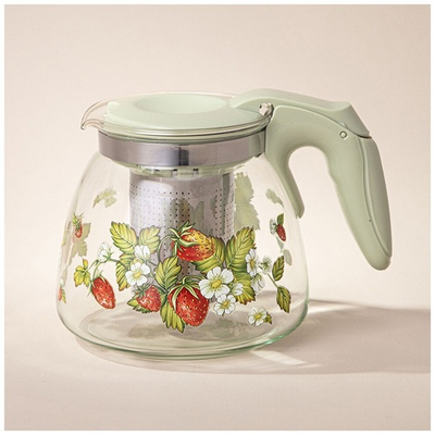 Чайник заварочный 0,9л "Земляника"