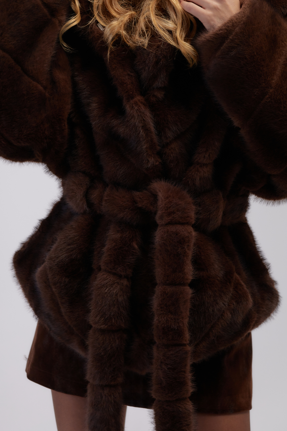 Шуба Lea Lab экомех