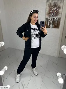 Костюм тройка HZ-3287 Фабрика Моды