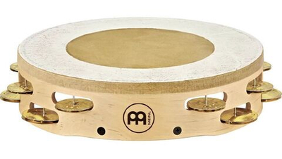 Тамбурин 10" Artisan Edition, Двухрядный, Джинглы Смешанные, Кожанная Мембрана Meinl Ae-Mtah2B