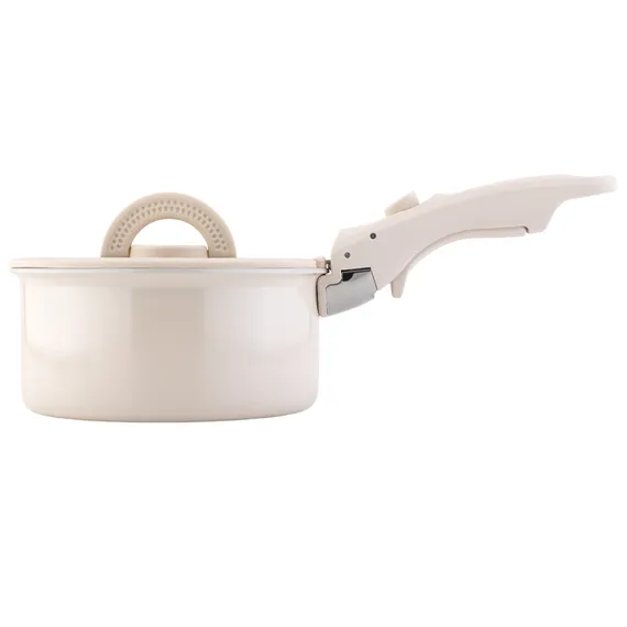 Ковш с крышкой и съемной ручкой smart ceramic, D18 см