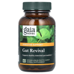 Gaia Herbs, Gut Revival, средство для восстановления кишечника, 60 веганских капсул с фитокапсулами