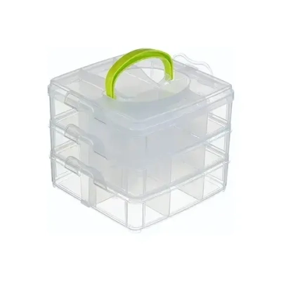 Органайзер для мелочей 3-х ярусный 0,14,163х0,155м