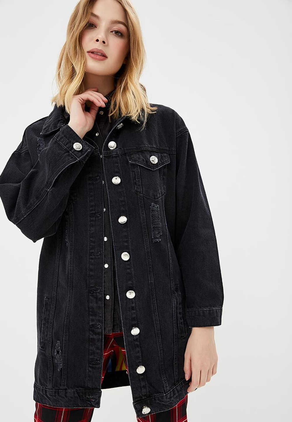 LIGVIANNI Джинсовая куртка Denim Jacket The Tropical World