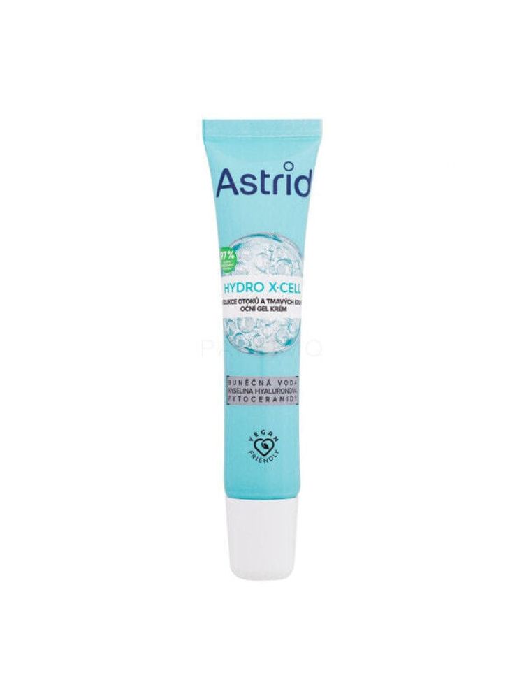 Уход за кожей вокруг глаз Astrid Hydro X-Cell Eye Gel Cream 15 ml augencreme Feine Linien &amp; Falten für Frauen