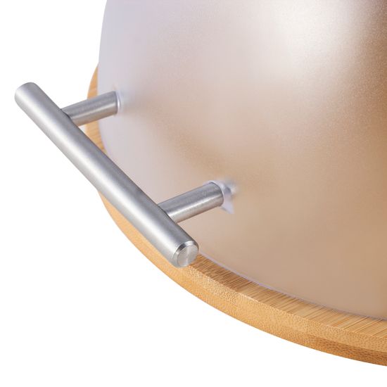 Хлебница Kamille KM-1100 бамбук, пластик 38х26,5х22 см.