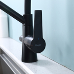 Смеситель для кухни с подключением фильтра Raglo R80.62.06, черный