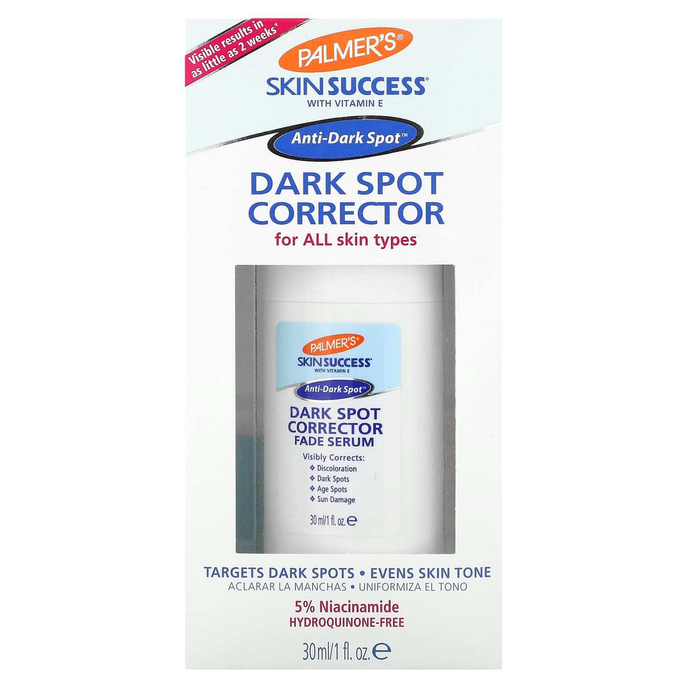 Palmer's, Skin Success® с витамином E, корректор темных пятен, для всех типов кожи, 30 мл (1 жидк. Унция)