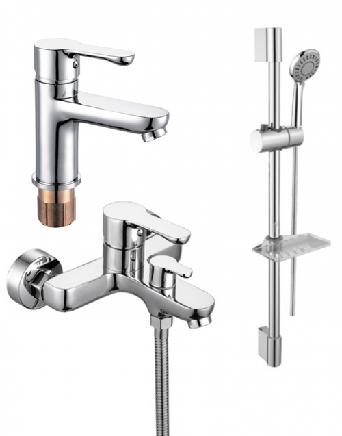 233573 Душевой набор (3в1 ван.кор.+рак.+ст.) для ванны ViEiR (5/1шт)