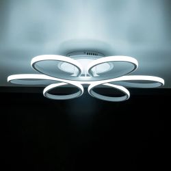 Citilux Сезар Смарт CL233A170E RGB Умная люстра Белая