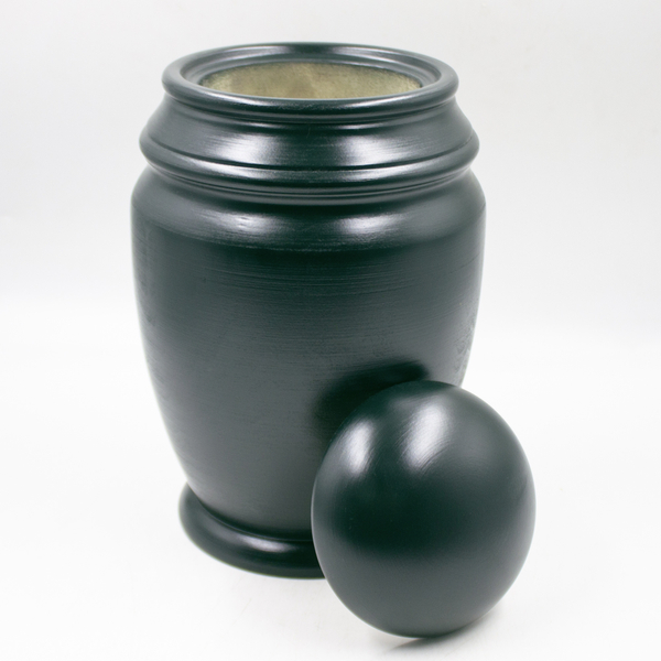 Урна биоразлагаемая «Антик» темно-зеленая