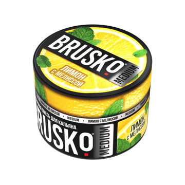Brusko (Лимон с мелиссой) Medium, 50 гр.
