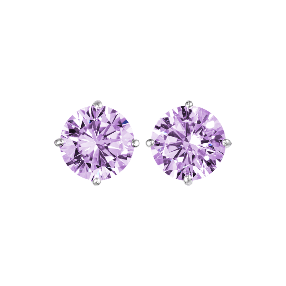 Серьги пусеты Lavander M