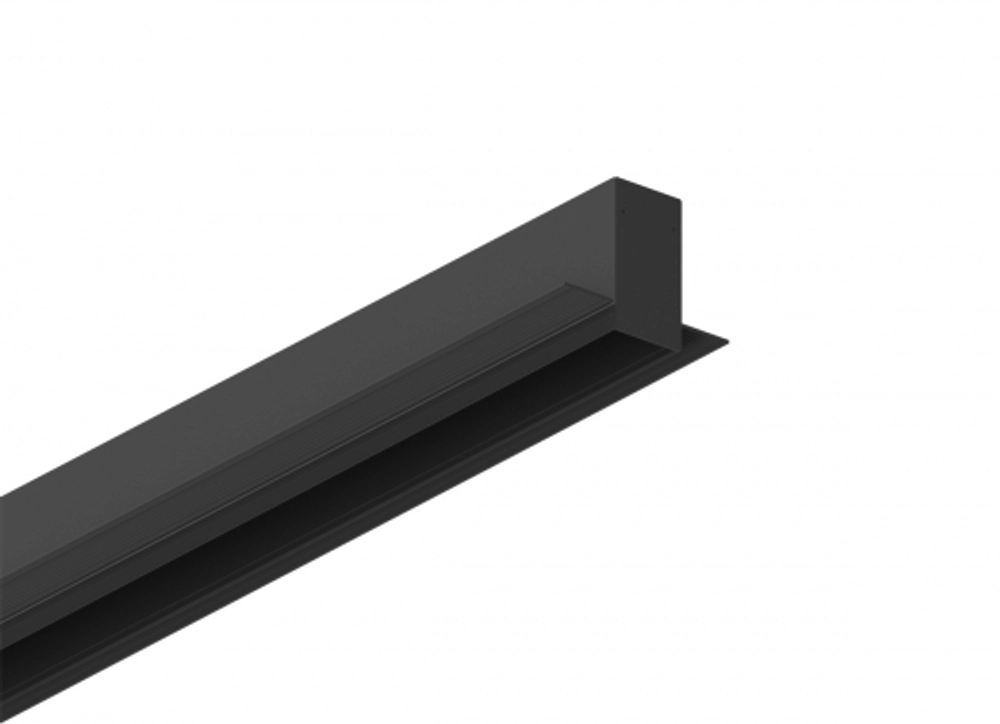 Магнитный шинопровод встраиваемый, с функцией разделения светильников на две линии