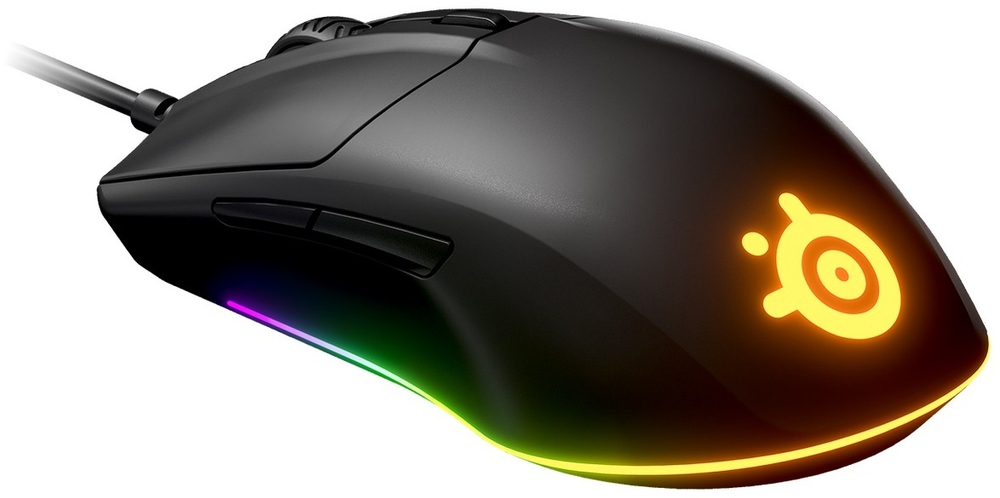 Мышь SteelSeries Rival 3 черный