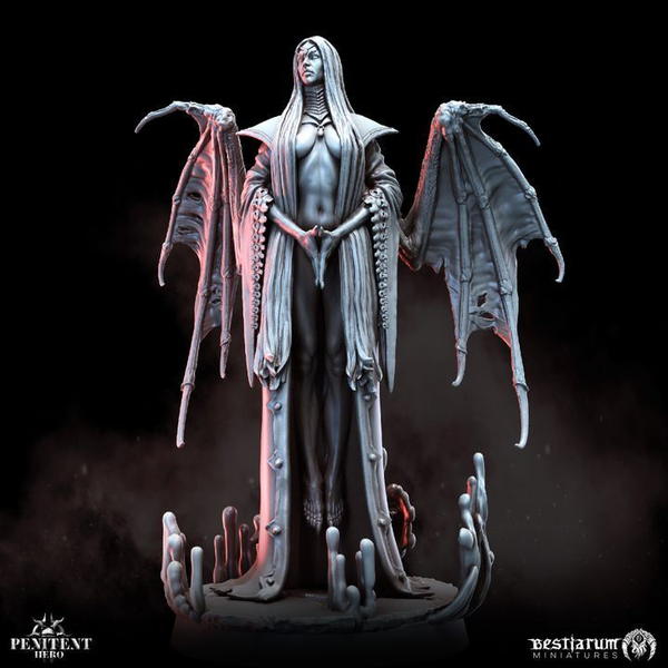 Отвартительные The Abhorrents 32мм Миниатюры (32mm / Без покраса / The Bloodcaller)