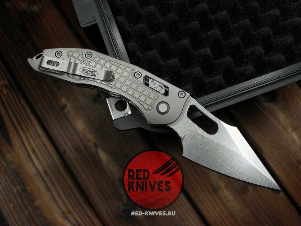 Нож Microtech Stitch FRAG F/P RAM Titanium A+++