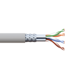 Кабель витая пара TERACOM CS Cat.6A S/FTP 4 пары solid 0,57мм оболочка LSZH нг(А)-HF цвет серый (упак. 305м) (305.00 шт.)