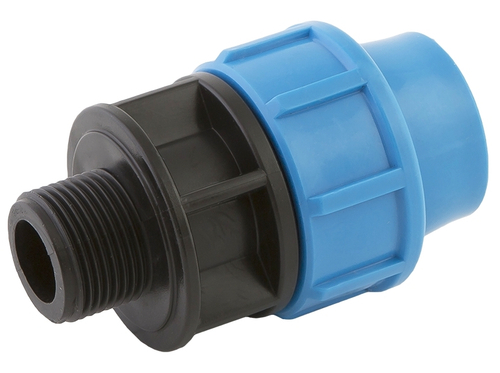 Муфта Джилекс ПНД переходная с наружной резьбой 32х1quot;