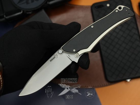 Складной нож BOKER GRIPLOC BK01BO042 c клинком из стали AUS-8, рукоять алюминий