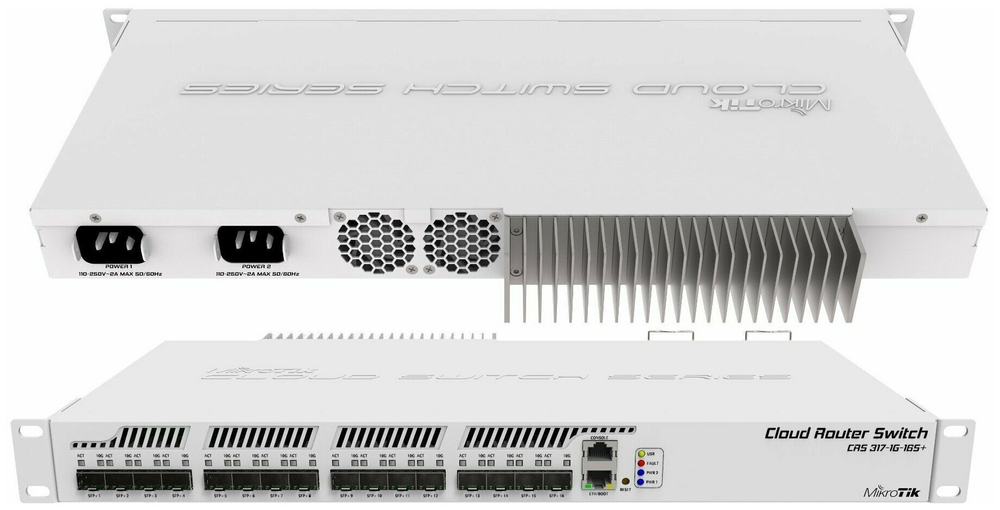 Маршрутизатор MikroTik CRS317-1G-16S+RM